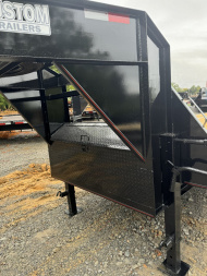 New 2024 40' MPCUSTOMS Gooseneck Flatbed 8K's FULL FLAT