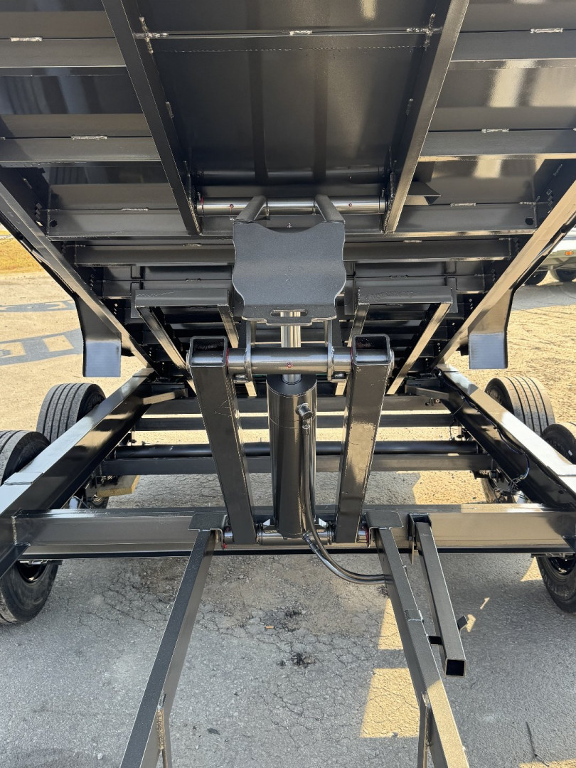 New 2024 16' MPCUSTOMS 4' Sides BP Dump CHARCOAL