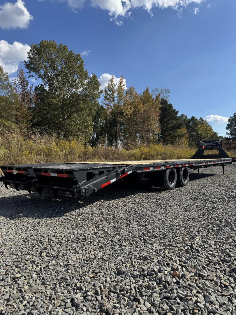 New 2025 40' RAWMAXX "FDX" Dual Flatbed