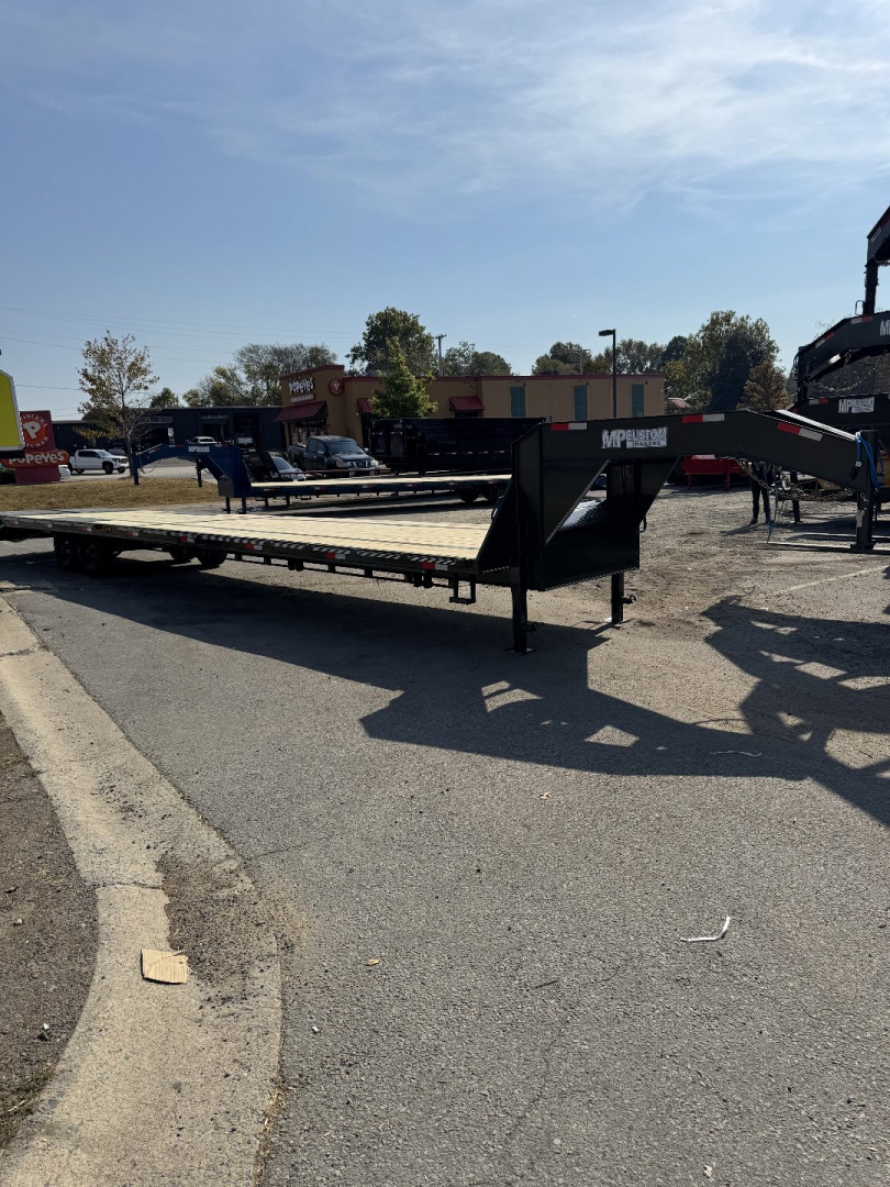 New 2025 40' MPCUSTOMS Gooseneck Flatbed 8K's GREEN