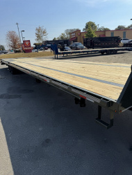 New 2025 40' MPCUSTOMS Gooseneck Flatbed 8K's GREEN