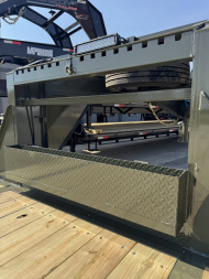 New 2025 40' MPCUSTOMS Gooseneck Flatbed 8K's GREEN