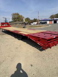 New 2025 40' MPCUSTOMS Gooseneck Flatbed 7K's