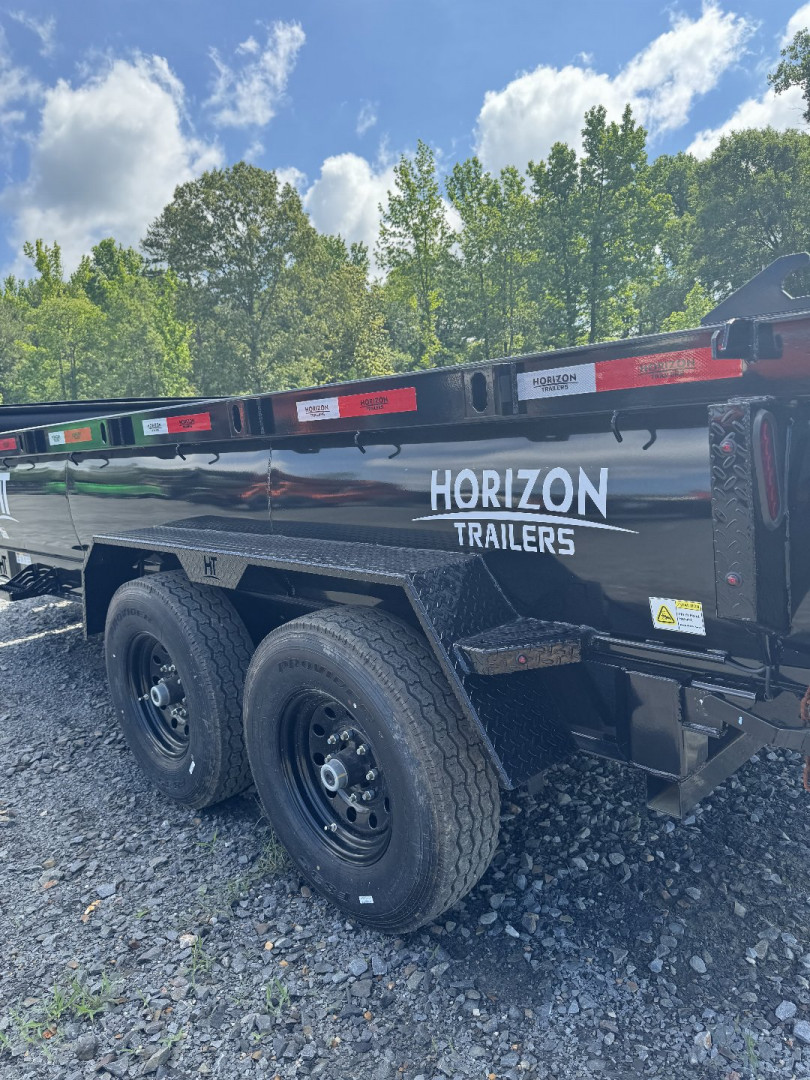 New 2026 Horizon Trailers HZ7BP-2X16' Dump Trailer