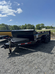 New 2026 Horizon Trailers HZ7BP-2X16' Dump Trailer