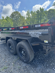 New 2026 Horizon Trailers HZ7BP-2X16' Dump Trailer