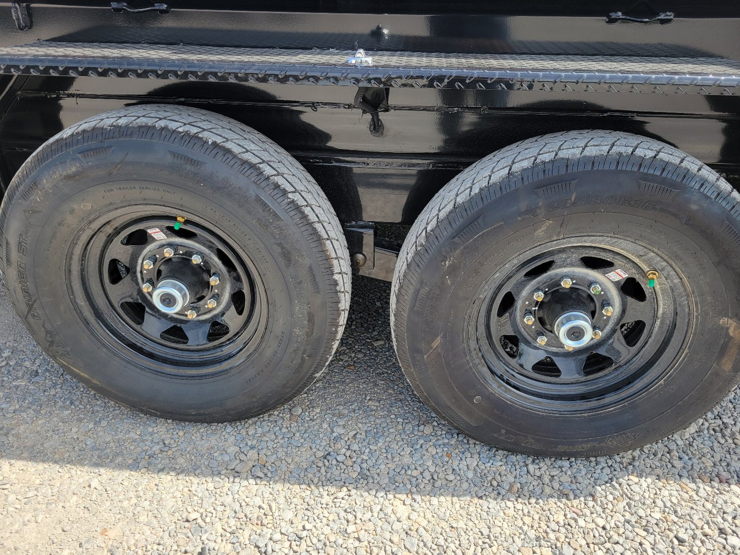 New 2025 Sure-Trac 82x16 HD Low Profile Dump Trailer