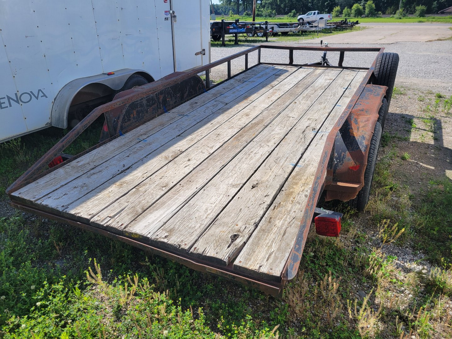 Used 2007 Homemade 7x16 Utility Trailer