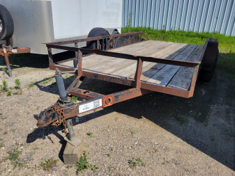 Used 2007 Homemade 7x16 Utility Trailer