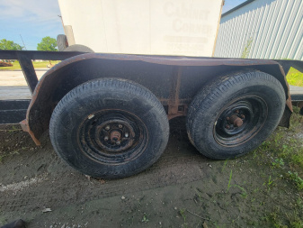 Used 2007 Homemade 7x16 Utility Trailer
