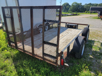Used 2013 Homemade 7x12 Utility Trailer