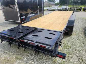 New 2025 Sure-Trac 7x19+3 Universal Ramp Equipment Trailer