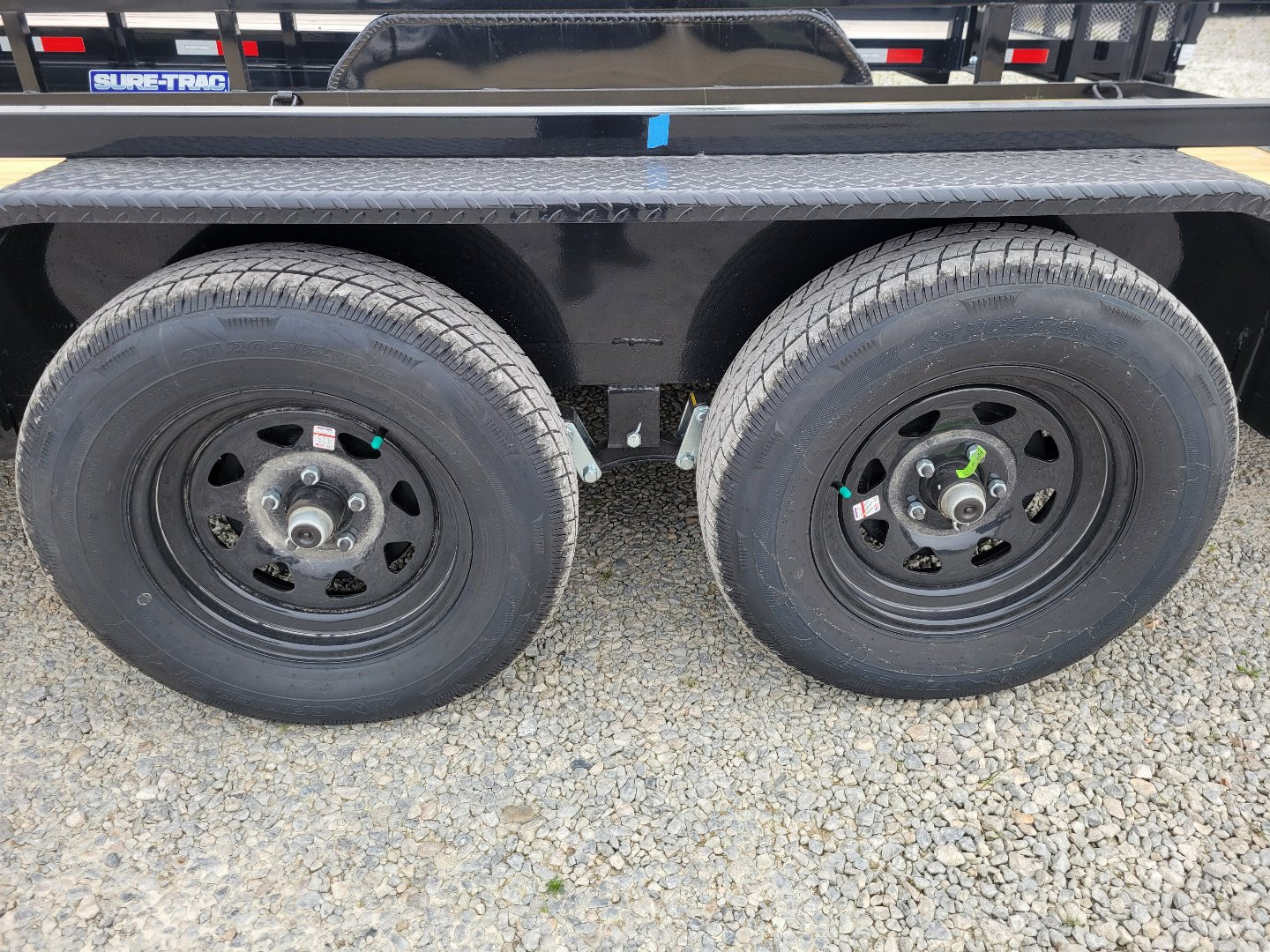 New 2025 Sure-Trac 7x20 Tube Top Utility 7k Trailer