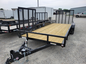 New 2025 Sure-Trac 7x20 Tube Top Utility 7k Trailer