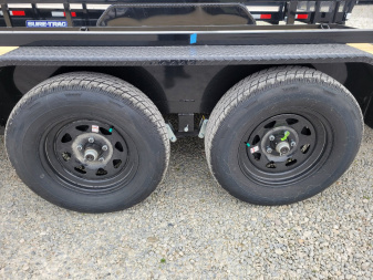 New 2025 Sure-Trac 7x20 Tube Top Utility 7k Trailer