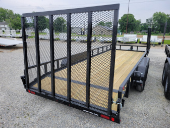 New 2025 Sure-Trac 7x20 Tube Top Utility 7k Trailer