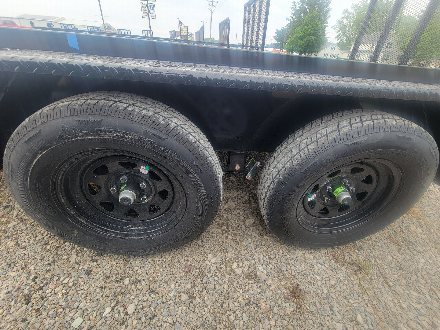 New 2025 Sure-Trac 7x16 Tube Top ATV 7k Utility Trailer