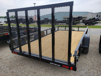 New 2025 Sure-Trac 7x14 Tube Top Utility 3k Idler Trailer