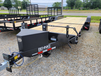 New 2026 Behnke 7x16+8 Tilt Bed Equipment Trailer