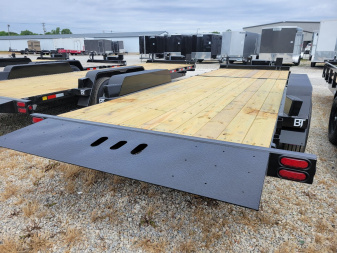 New 2026 Behnke 7x16+8 Tilt Bed Equipment Trailer