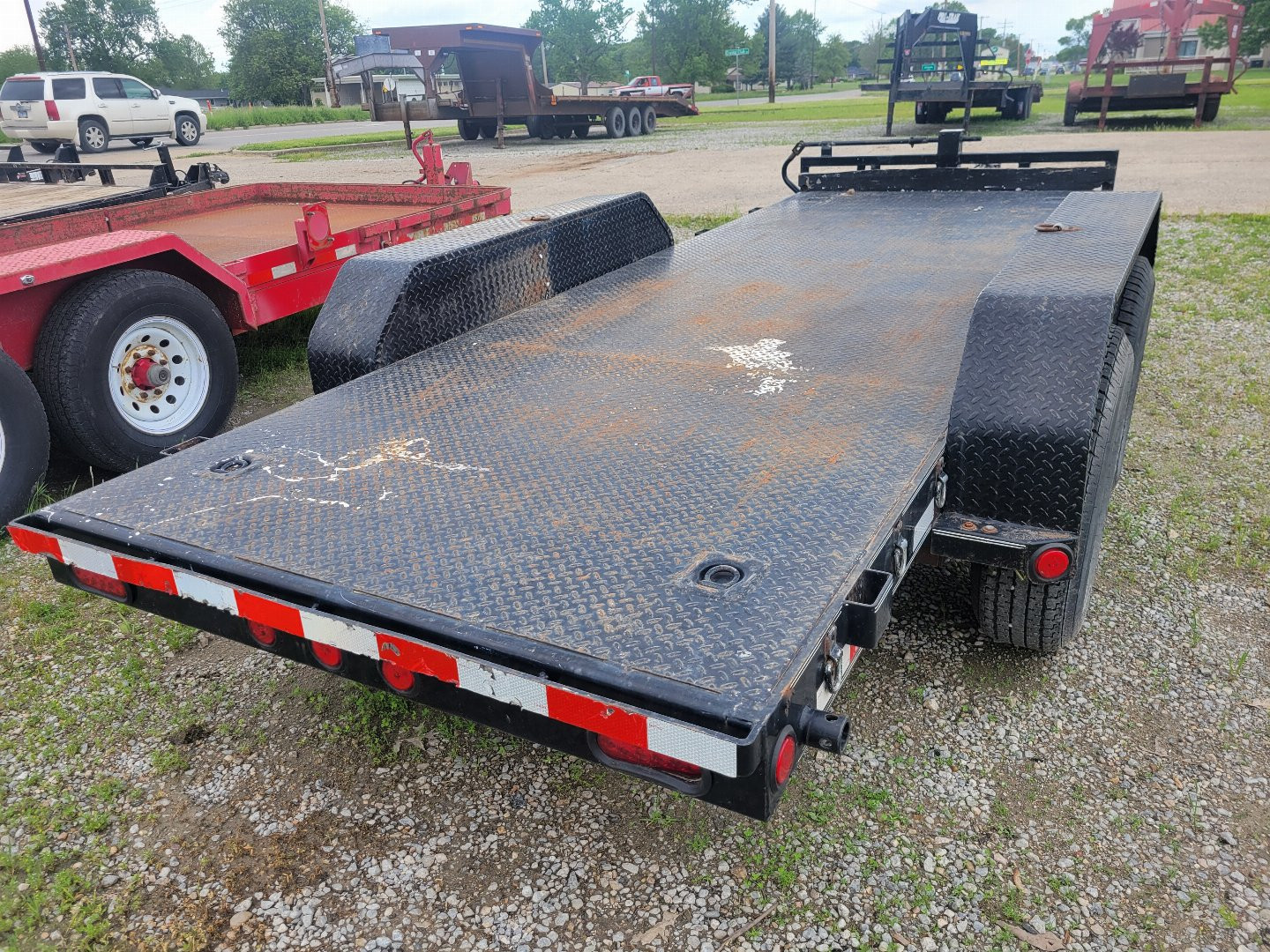Used 2013 PJ Trailers 5x14 Tank Trailer
