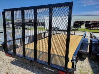 New 2025 Sure-Trac 7x14 Tube Top Utility 3k Idler Trailer