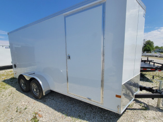 New 2025 Haulmark 7x16 Transport V-Nose Enclosed trailer