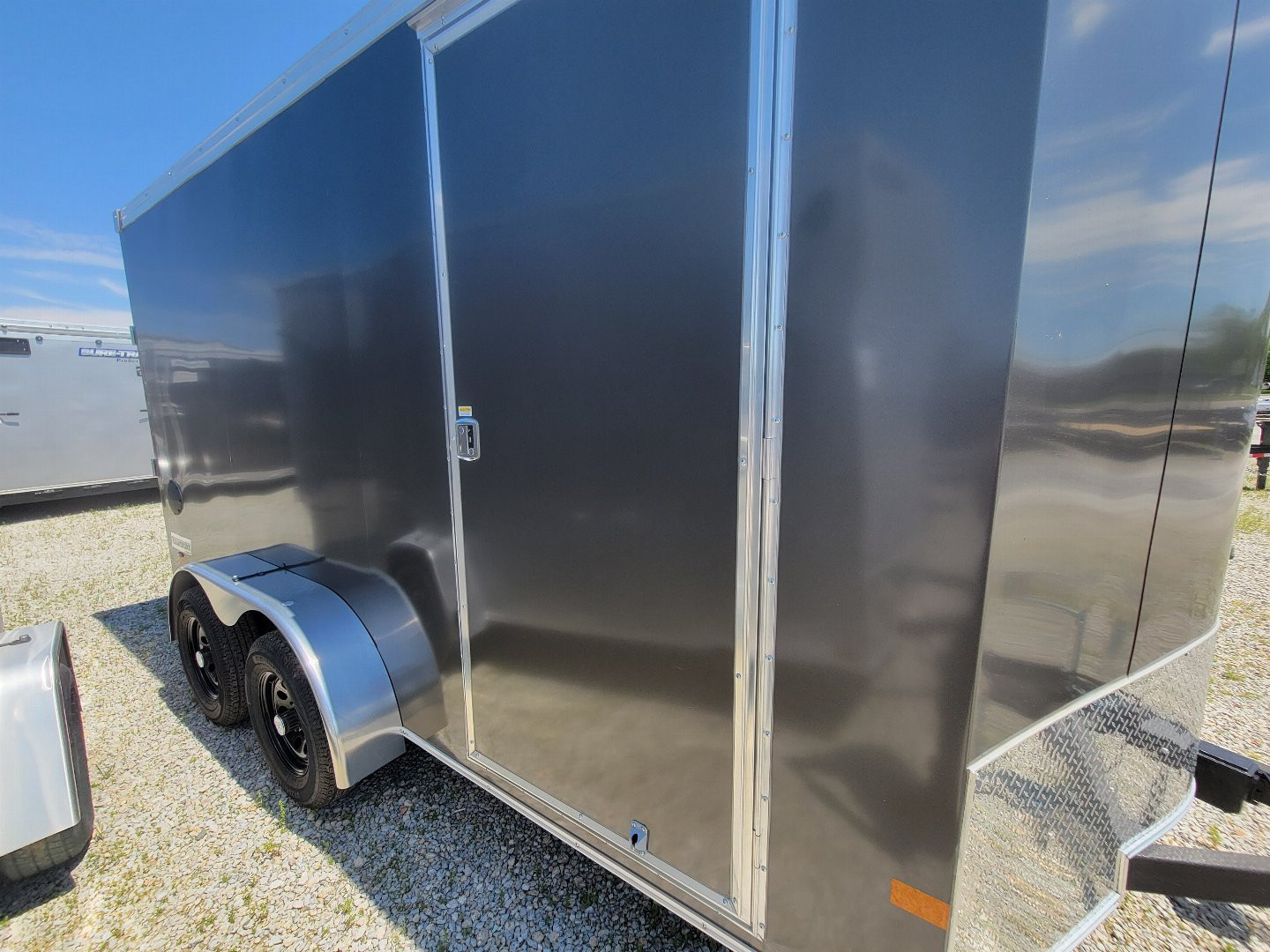 New 2025 Haulmark 7x14 Transport VNose Enclosed trailer