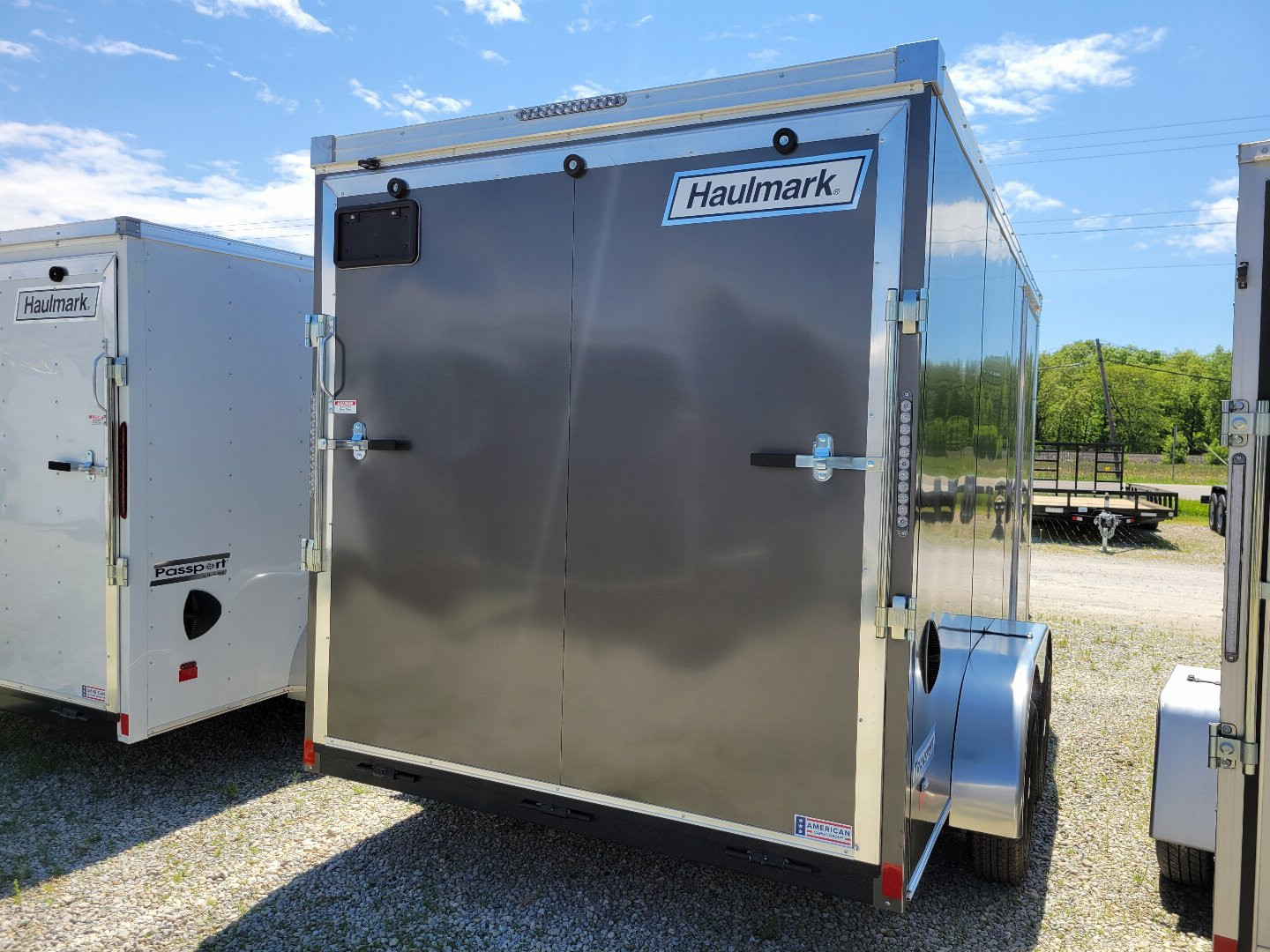 New 2025 Haulmark 7x14 Transport VNose Enclosed trailer