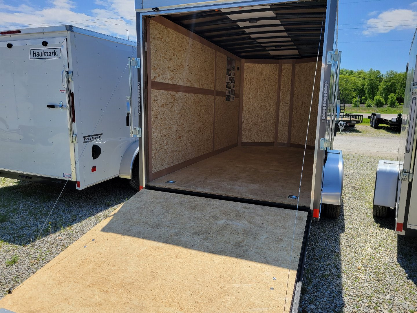 New 2025 Haulmark 7x14 Transport VNose Enclosed trailer