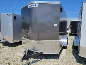 New 2025 Haulmark 7x14 Transport VNose Enclosed trailer