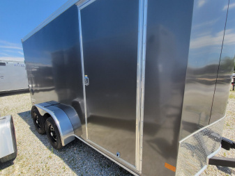 New 2025 Haulmark 7x14 Transport VNose Enclosed trailer