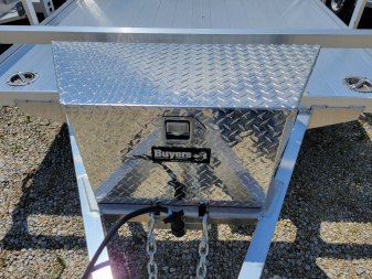 New 2025 Sure-Trac 7x16 Aluminum Tube Top 7K Tandem Utility Trailer