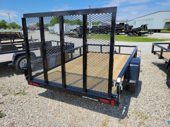 New 2025 Sure-Trac 6x10 Tube Top 3k Idler Utility Trailer