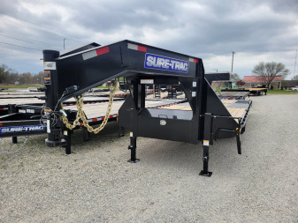 New 2025 Sure-Trac 8.5x20+10 HD Low Profile Gooseneck Deckover