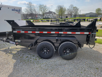New 2025 Sure-Trac 6x10 SD Low Profile Dump Trailer