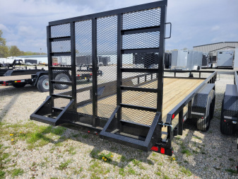 New 2025 Sure-Trac 7x20 Tube Top Utility 10K Trailer