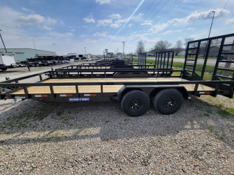New 2025 Sure-Trac 7x20 Tube Top Utility 10K Trailer