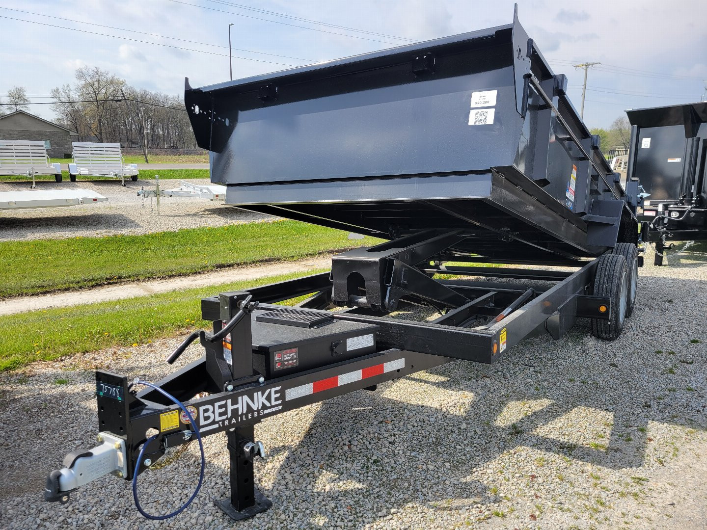 New 2025 Behnke 83x16 HD Dump Trailer