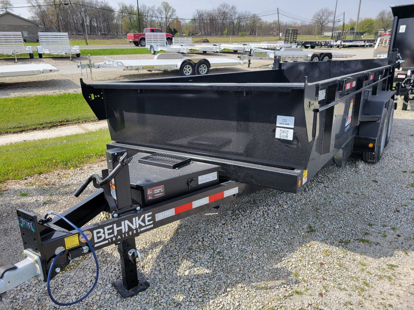 New 2025 Behnke 83x16 HD Dump Trailer