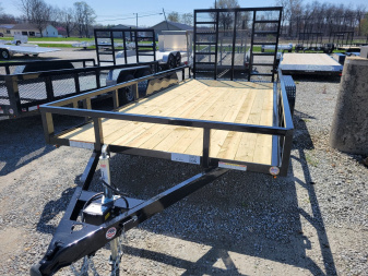 New 2025 Sure-Trac 7x16 Tube Top Utility 7k