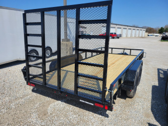 New 2025 Sure-Trac 7x16 Tube Top Utility 7k