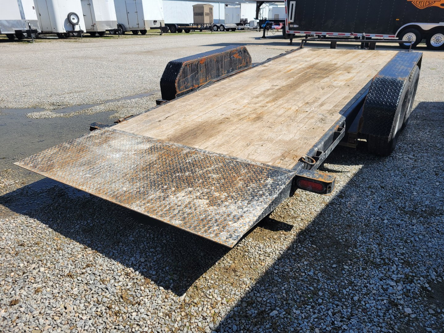 Used 2020 Sure-Trac 7x18 Tilt Bed Equipment Trailer
