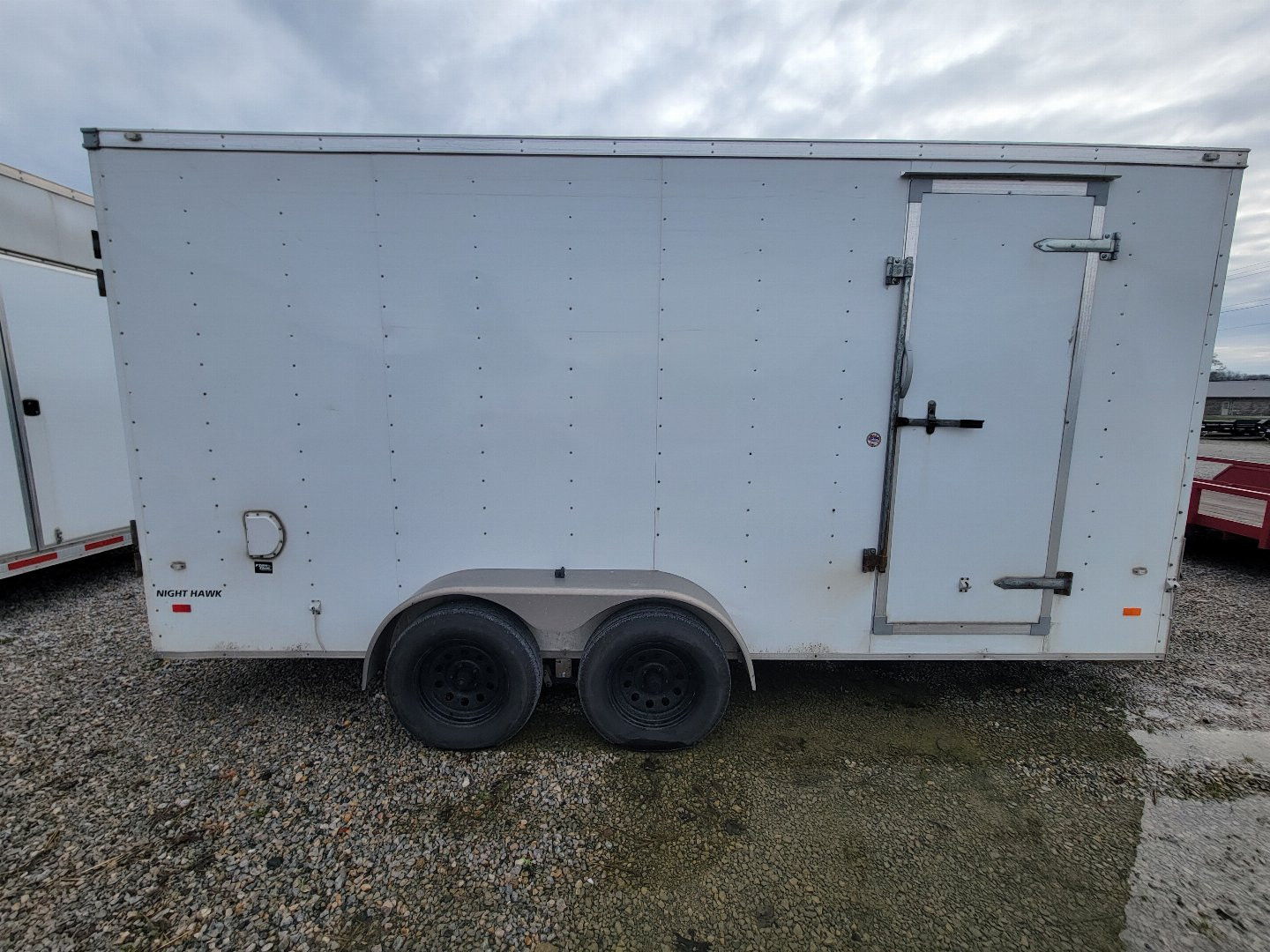 Used 2015 American Hauler 7x16 Cargo / Enclosed Trailer