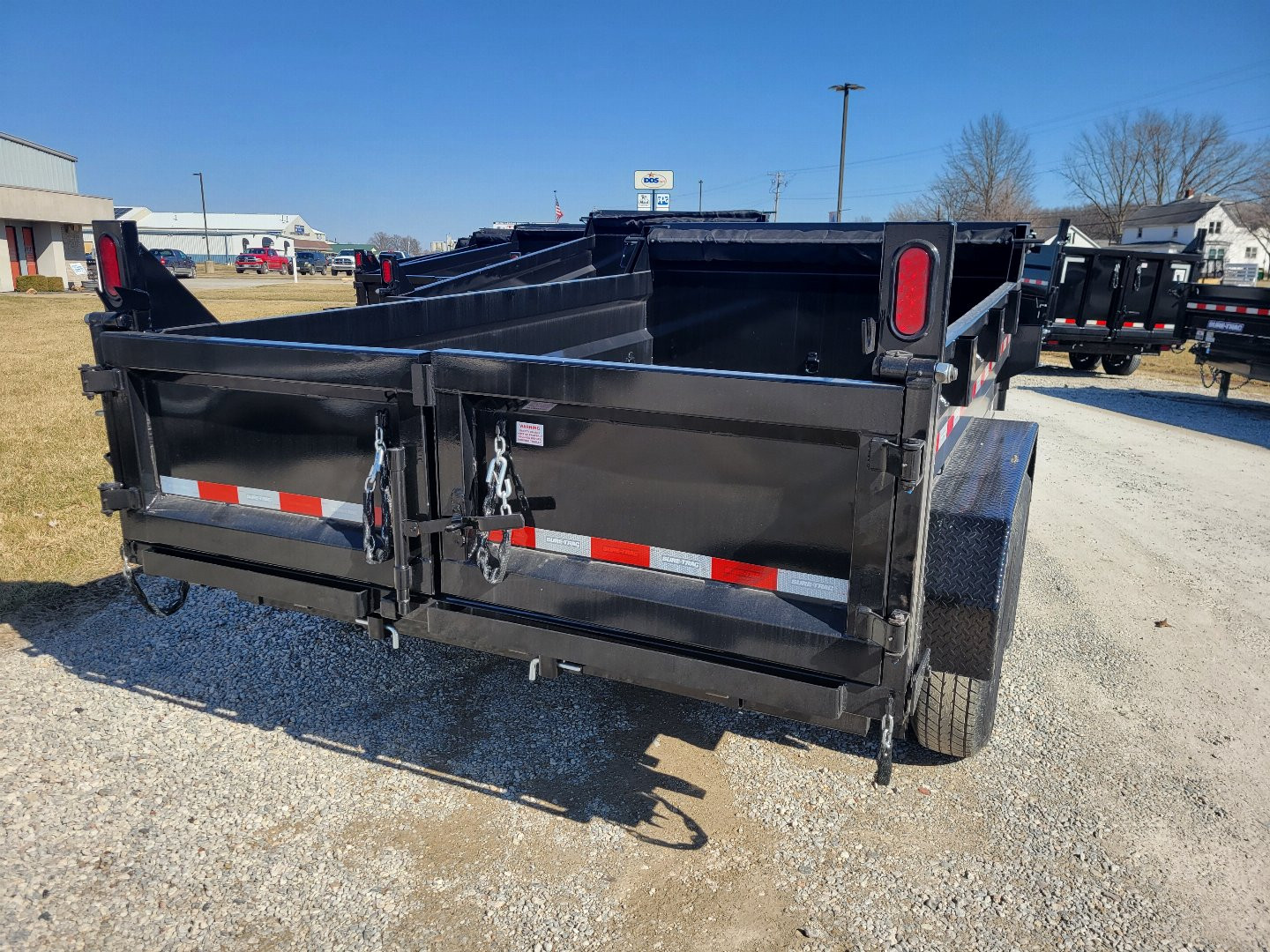 New 2025 Sure-Trac 82x12 HD Low Profile Dump Trailer