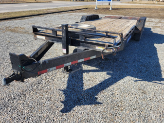 Used 2019 Sure-Trac 7x17+3 Implement Trailer