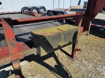 Used 2004 Jerry James 7x18+2 Gooseneck Flatbed