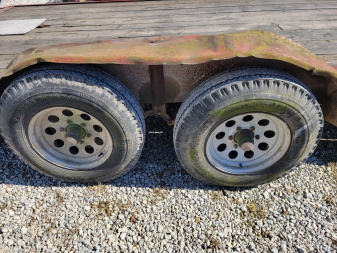 Used 2004 Jerry James 7x18+2 Gooseneck Flatbed