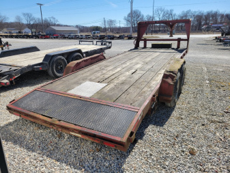 Used 2004 Jerry James 7x18+2 Gooseneck Flatbed