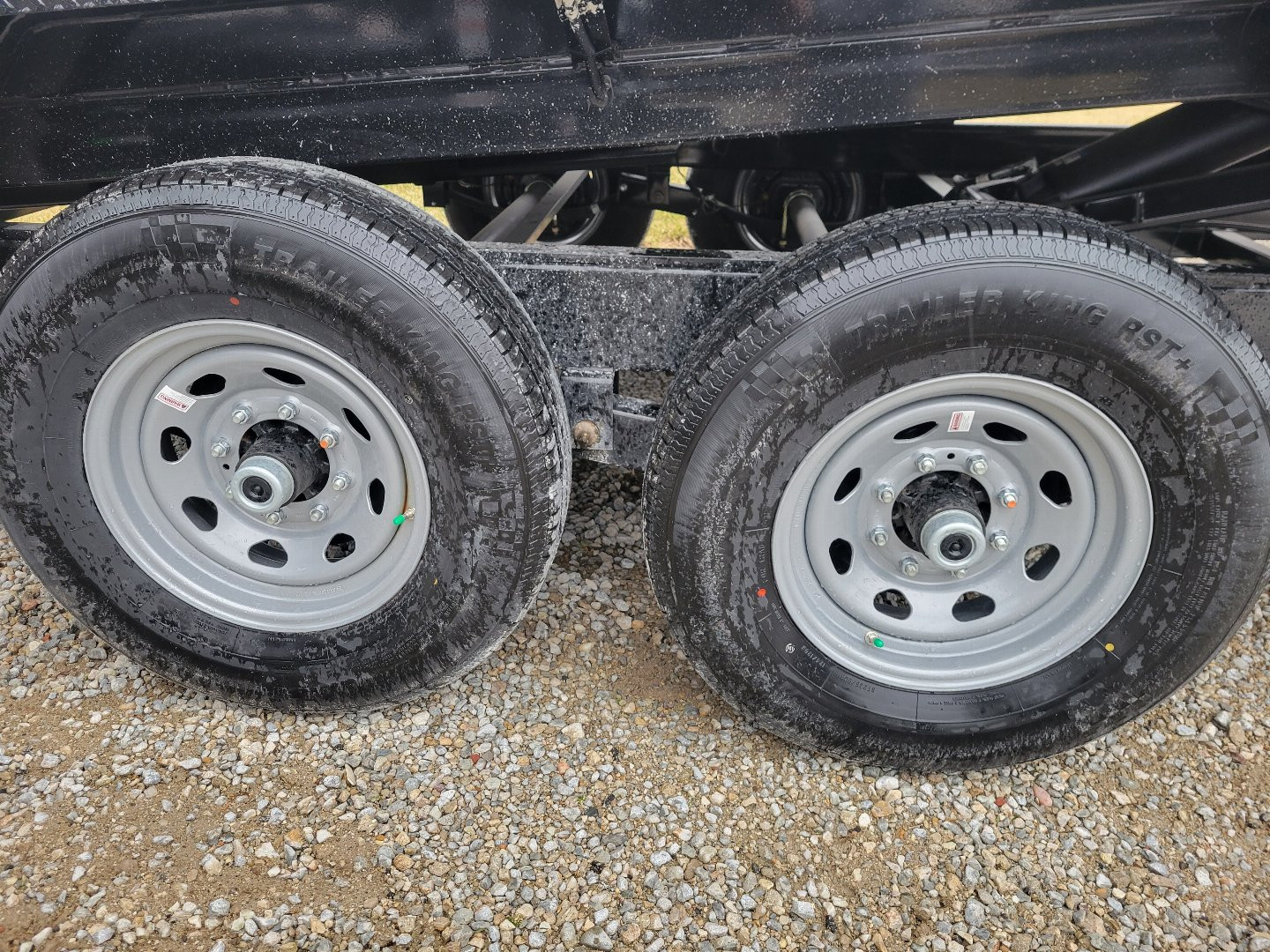 New 2025 Sure-Trac 82x16 HD Low profile Dump Trailer
